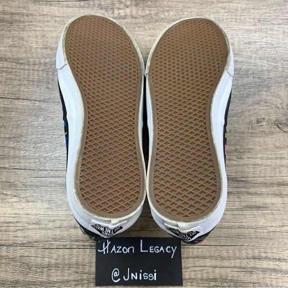 Vans~Women’s~Authentic Slim Classic Jewels~Black/Multicolor~Sneakers~Size 7.5 - Picture 7 of 8